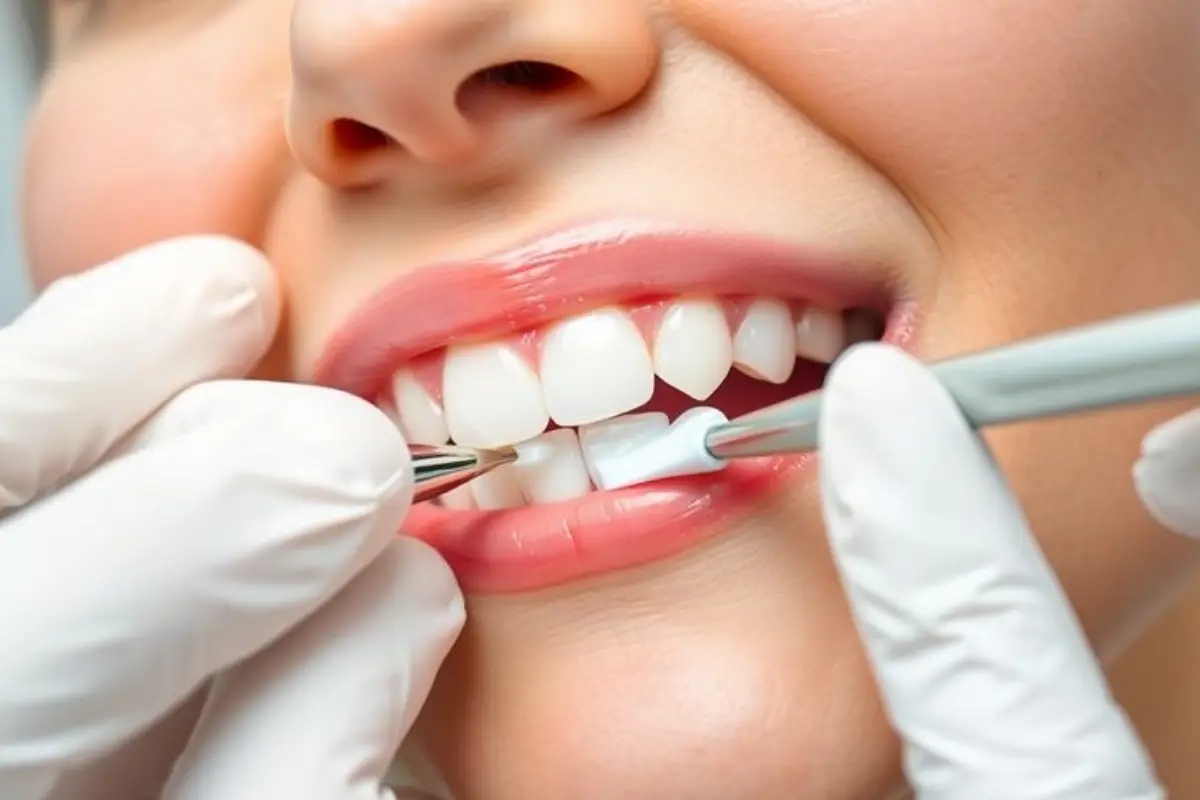 sample of a dental bonding